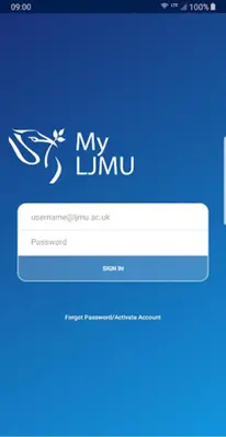 My LJMU android App screenshot 1